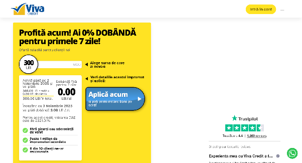 Viva Credit - Credite rapide simple
